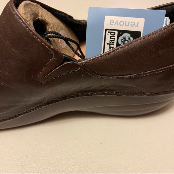 Timberland Pro Series Leather Slip On brown New with Tags women’s size 11 wide - Picture 5 of 12